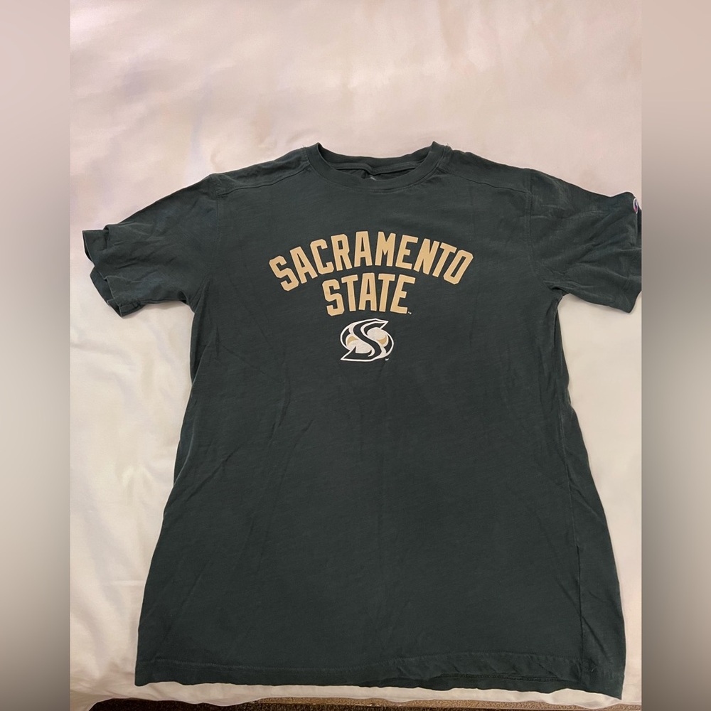 Champion Men's Dark Green Sacramento State Tee